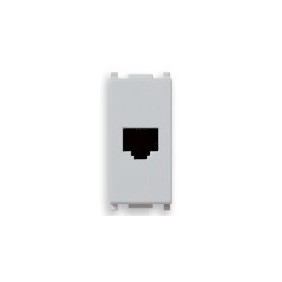 Vimar Plana Silver presa telefonica RJ11 14320.SL