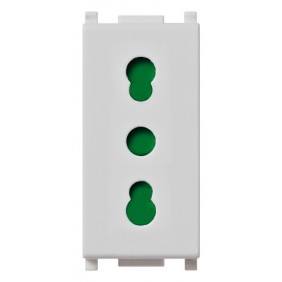 Vimar Plana Silver presa bipasso 10/16A 14203.SL