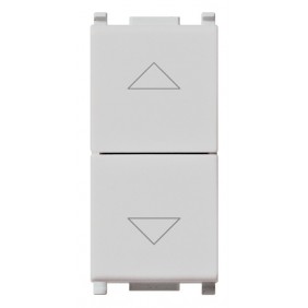 Vimar Plana Silver doppio pulsante 14062.SL