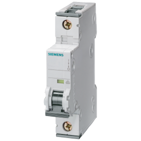 Interruptor de circuito de Siemens 1P 16A 6 ka...