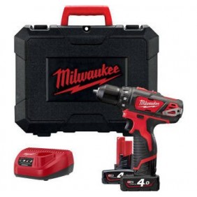 Milwaukee M12 BDD-402C Akku-Bohrschrauber 12 V...