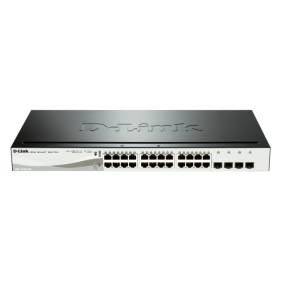 Switch Dlink 12+12POE+4SFP 10/100/1K 870 DGS-1210-24P
