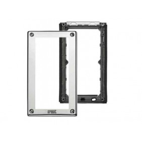 Cadre porte-modules Urmet en acier pour 2...