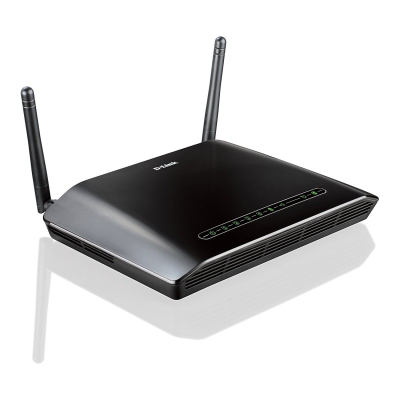 Dlink Router ADSL2+ 4LAN+WLAN 300MBP 870 DSL-2750B