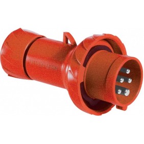 Schneider mobile industrial plug 3X16A+TN 400V IP67 red PKX16M735