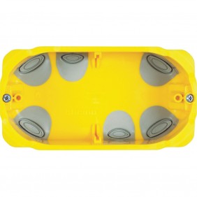 Bticino boîte d'encastrement universelle pour plaque de plâtre 3 modules PB503N