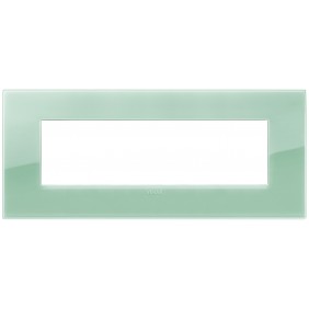 Plaque Vimar Arke 7 modules classic reflex vert...