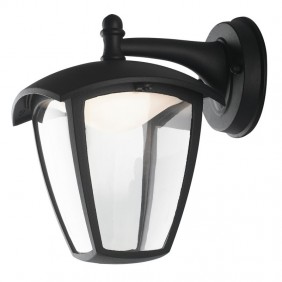 Lanterna Fan a LED 12W 4K IP43 colore nero per...