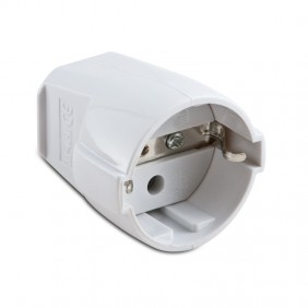 16A schuko master socket blanc 05331