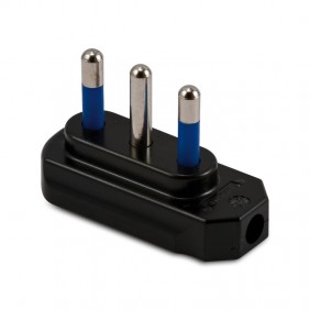 Master fiche plate 2x16A+E couleur noir 05420