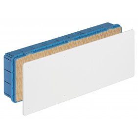 Caja de empalmes empotrada Vimar tapa blanca...