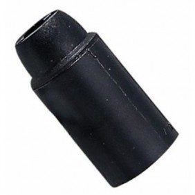 Douille Master lisse E14 noir 00501