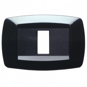 Master Modì para placa Bticino 1 módulo negro...