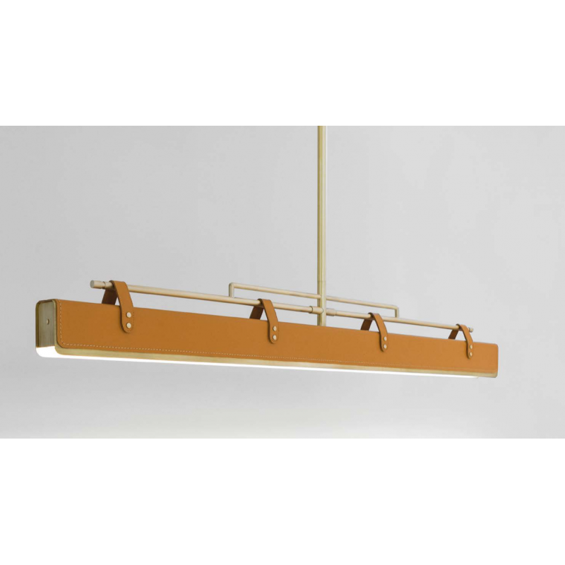 Suspension lumen Center Italia Luxoline cuir de LED 30W 3000K LUXS152CN