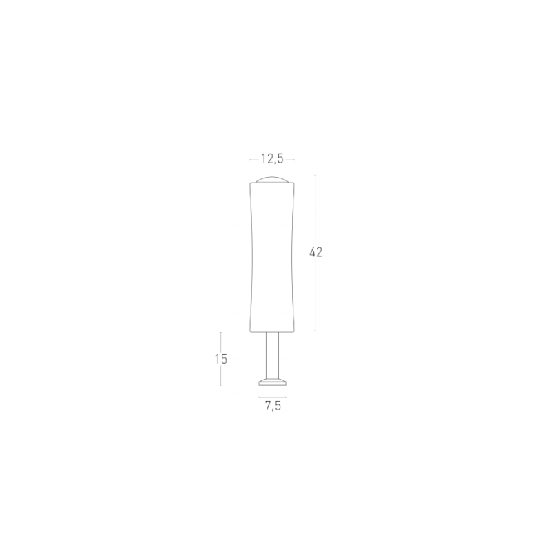 La lampe à partir de l'extérieur Lumen Center Italia Prendre l'Air libre 03,E27 IP54 BOUT03173