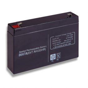 Lead acid battery 6V 7Ah Cobat Included B6V7A