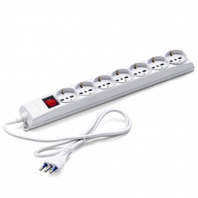Multipresa Master a 7 uscite universali e...