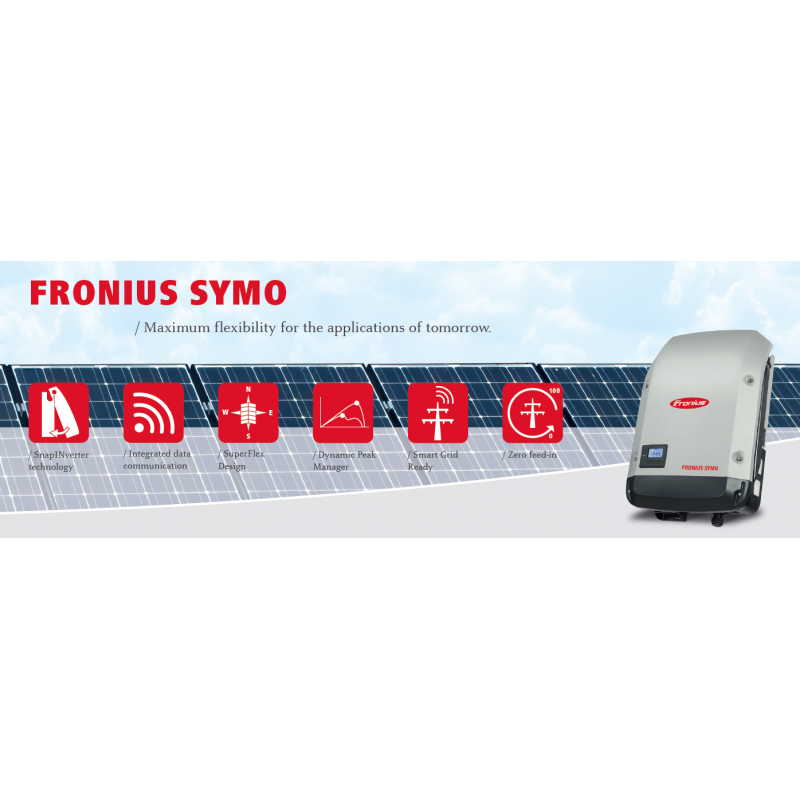 Wechselrichter Fronius Symo 15.0 KW 2MPP IP65 4.210.052