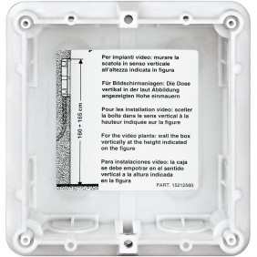 Boîte d'encastrement Bticino Sfera 1 Module 350010
