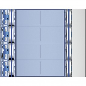 Bticino front panel 8 buttons on double column...