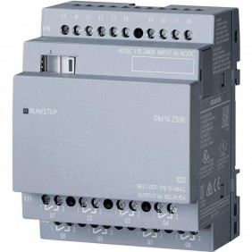 ¡Módulo de expansión Siemens LOGO! DM16 230R...