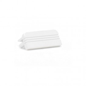 Cap Ledco cerrado blanco LED perfil PR100/BI 10 mm EN100/BI