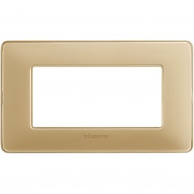 Plaque Bticino Matix 4 modules ivoire AM4804CAV