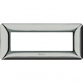 Placca Bticino Matix 6 moduli cromo lucido...