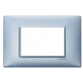 Vimar Plana Abdeckrahmen 3 Module Farbe Blau...