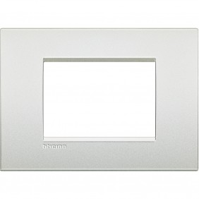 Bticino Livinglight plate AIR 3 modules pearl...