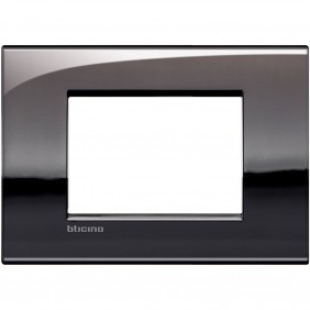 Bticino Livinglight plate AIR 3 modules pewter...