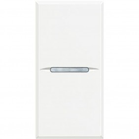 Bticino Axolute Axial Switch 1P 10A White HD4001N