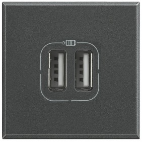 Bticino Axolute 2 USB charger socket HS4285C2