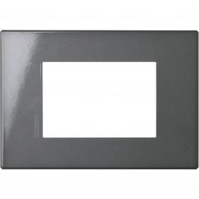 Bticino Axolute AIR Plate 3 Modules Anthracite...