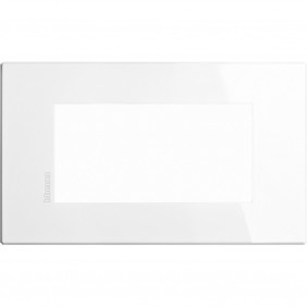 Platte 4 Plätze Bticino Axolute AIR Weiß HW4804HD