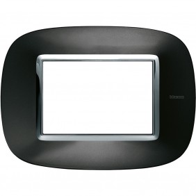 Bticino Axolute Plate 3 Modules Anthracite...