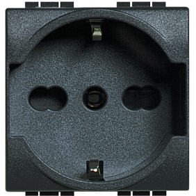 Bticino Living Light Schuko socket L4140/16
