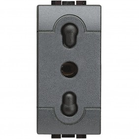 Bticino Living Light two-pin socket L4180