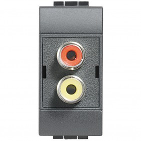 Bticino Livinglight connettore RCA L4269R