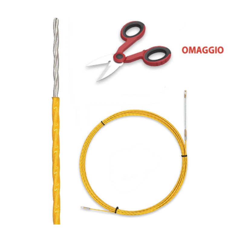 Kit Sonda Spiralata Arnocanali 20 metri con forbice AI3.020F