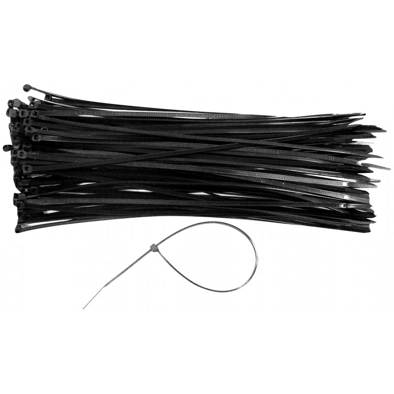 Fascetta per cavi CELLPACK 200X3,5 colore nero 146450