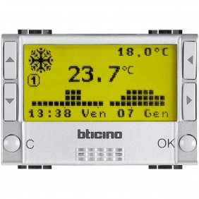 Cronotermostato Bticino Livinglight Tech NT4451