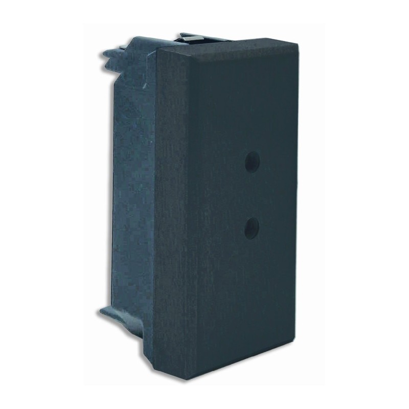 Tappo per Bticino Axolute grigio scuro Hiltron per inseritori PXR