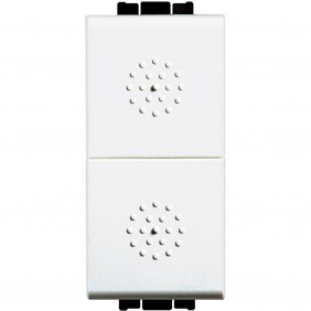 Bticino Livinglight doble pulsador 16A N4036