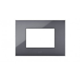 Ave YOUNG44 Plate ash 4 modules 44PJ04CNR