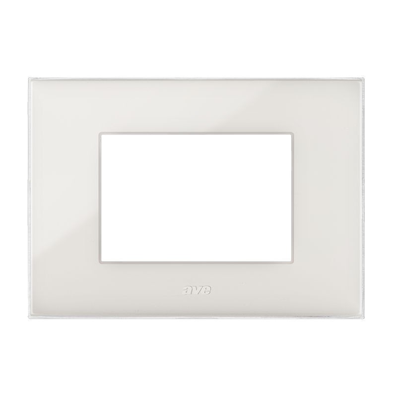 Plaque Ave YOUNG44 ivory color 4 places 44PJ04AVR