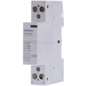 Siemens contactor 2NO 20A 220VAC 1M 5TT58000