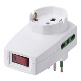 Vimar vertikaler Adapter S11+2P17/11+UNI 0P00334.B