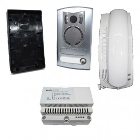 KIT Interphone Vimar Pétrarque unique de la famille 2-fils et d'un 6209/M