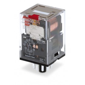 Contacts relay Omron 3 exchanges 230VAC LED...